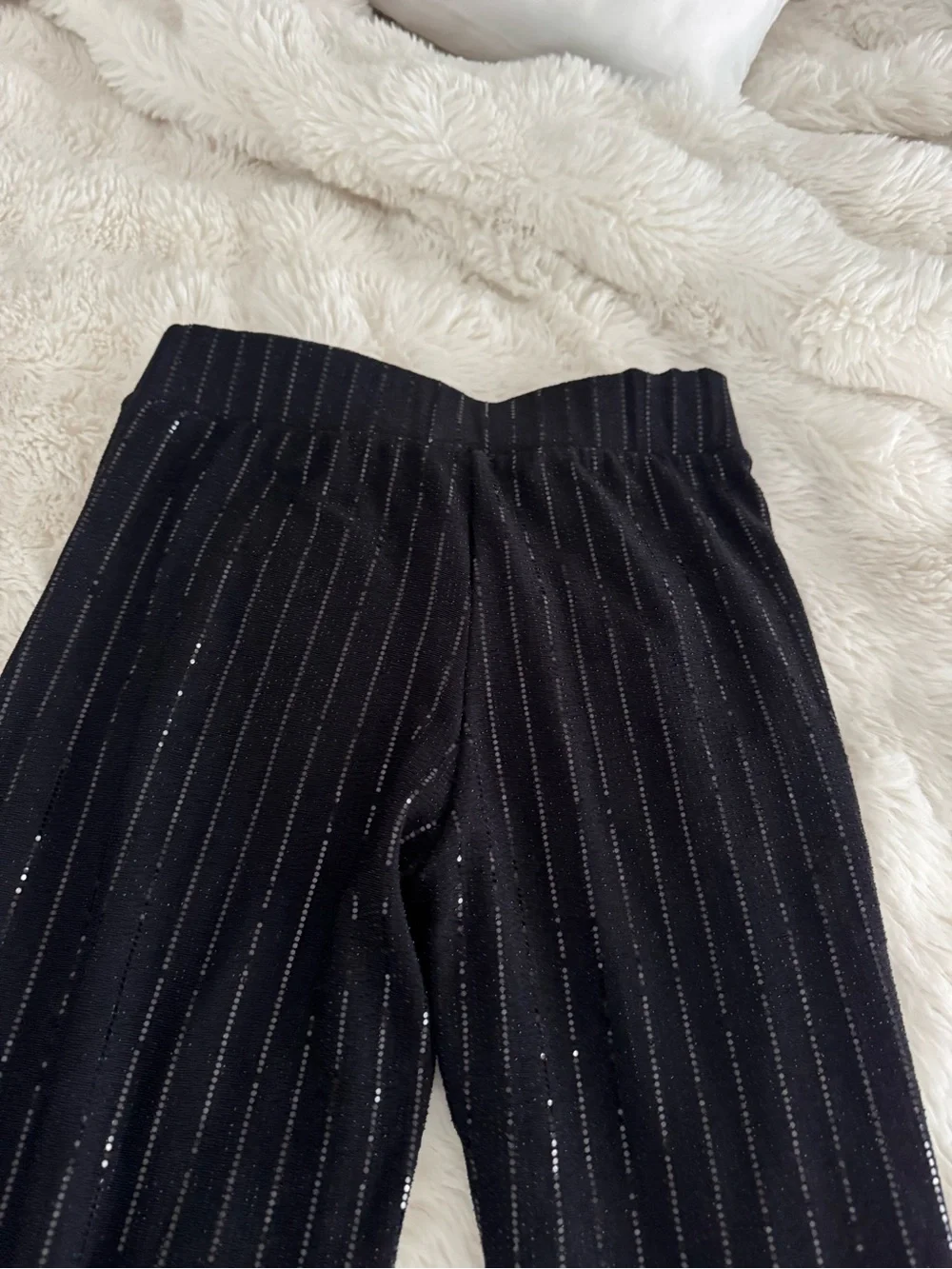 NWOT The Noli Shop Black sequin pants XS